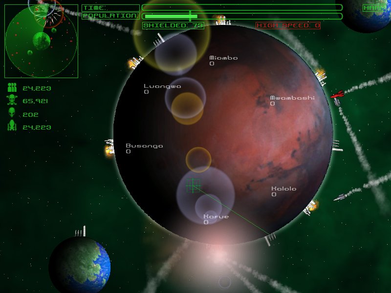 Planetary Defense - Space strategy/arcade game