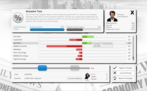 Democracy 3 The Ultimate Political Strategy Game